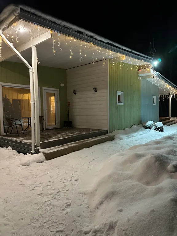 Twin house на берегу озера