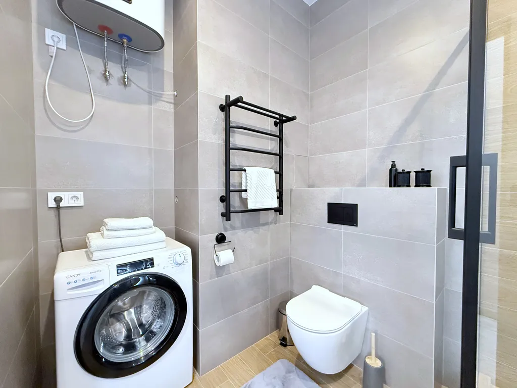 Квартира для семьи в жк с колоннадой и фонтанами