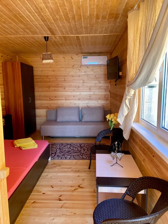 Номер в эко-домике улучшенный