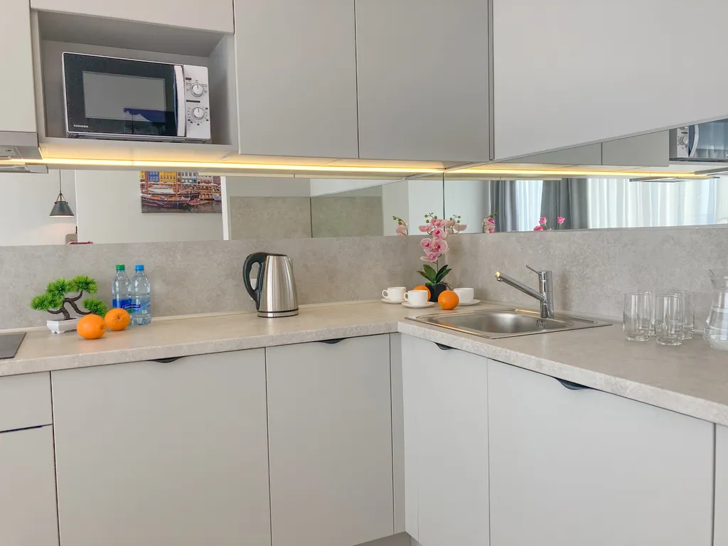 Квартира Квартира Сан Сити 1 в здании с Baltik spa на 9 этаже — Светлогорск