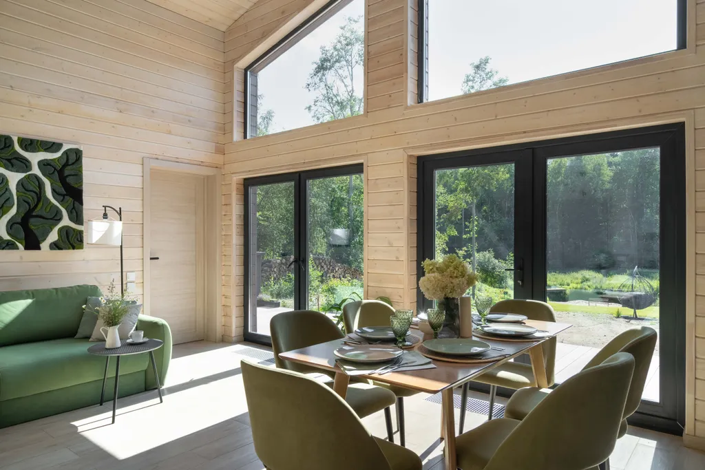 Коттедж Загородный дом на берегу реки со своим пляжем — аренда посуточно в Кудрово