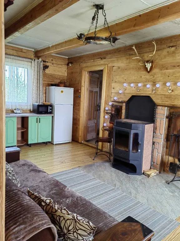 Солнечный домик в беловежской пуще без соседства, баня, озера, экскурсии