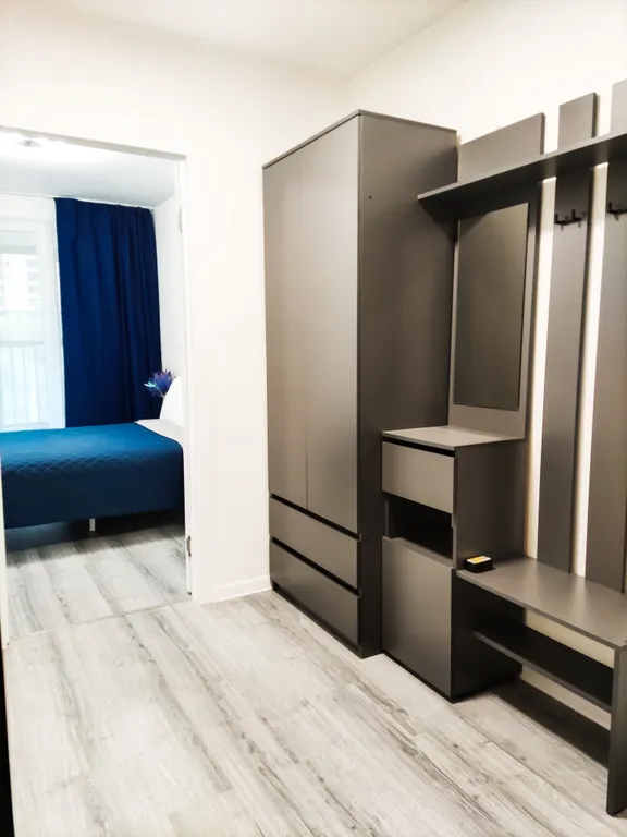 Квартира Квартира Новая просторная студия с панорамным видом на реку и лесопарк — Санкт-Петербург