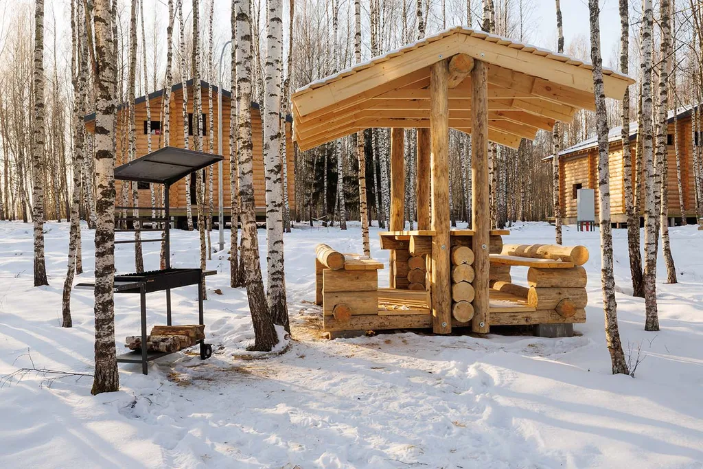 Дом в березовой чаще. Усадьба скульптора Эрьзи