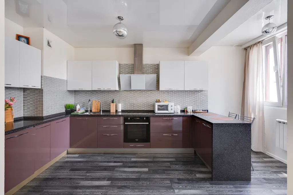 Однокомнатная квартира с камином