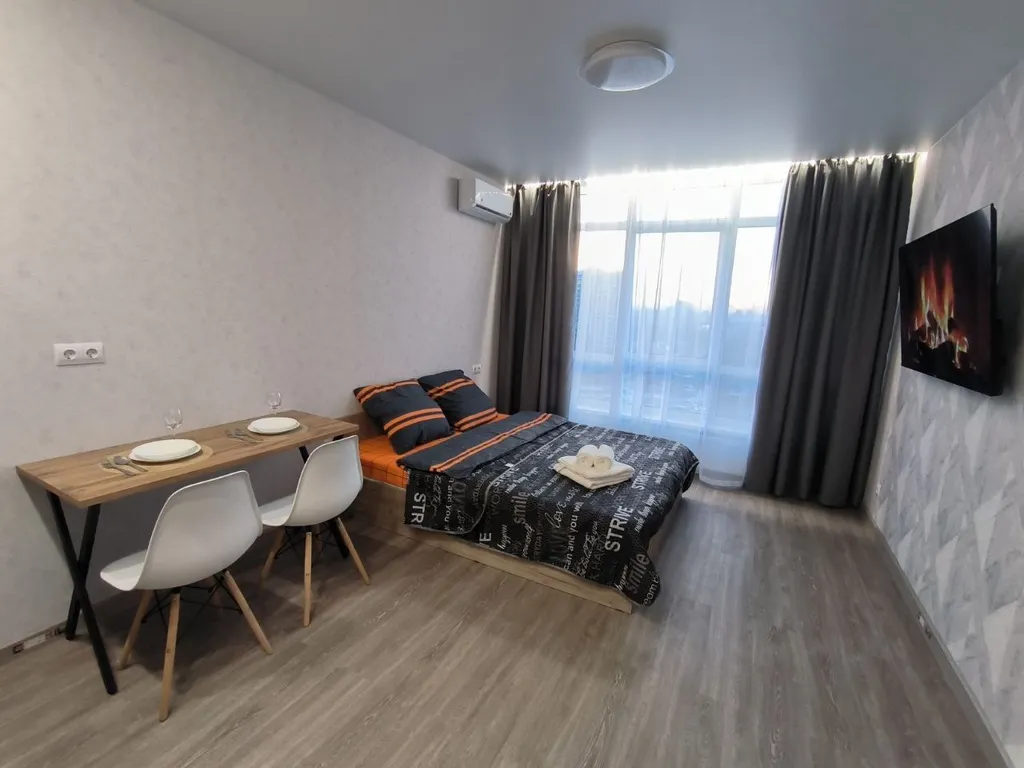 Уютная новая квартира с видом на московскую площадь