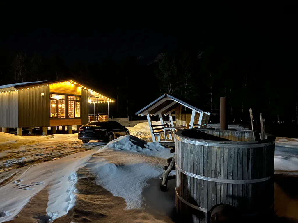 Коттедж Шале с прекрасным видом на горы и лес — аренда посуточно в Архыз