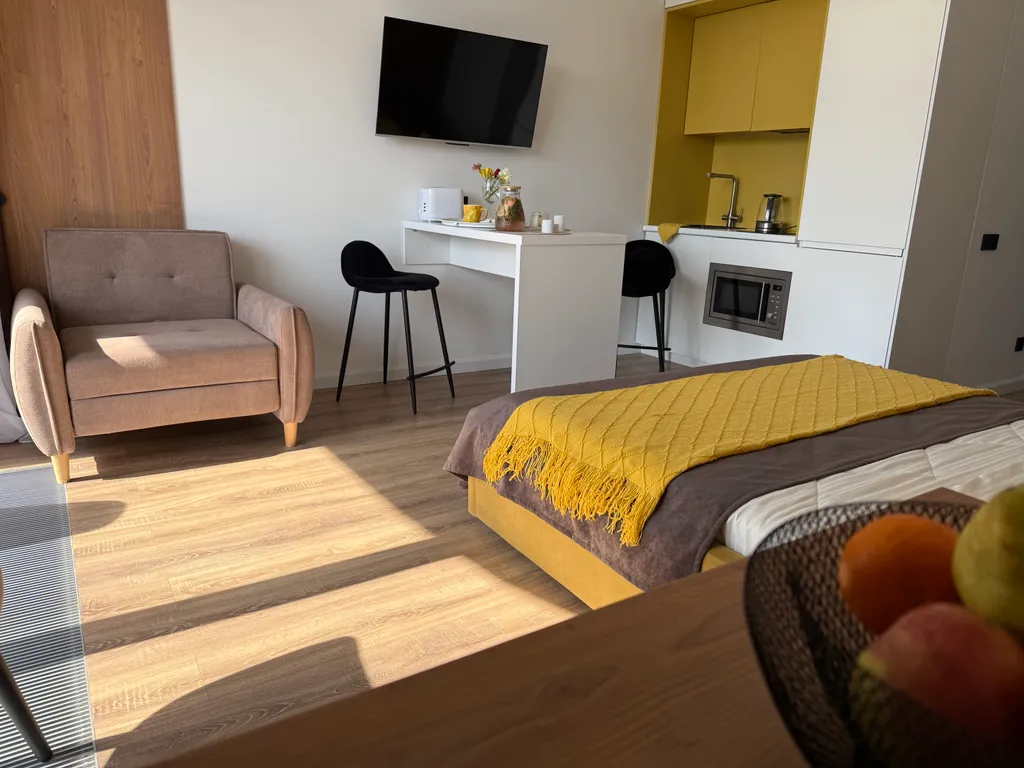 Апартамент Sun Paradise с видом на море и горы