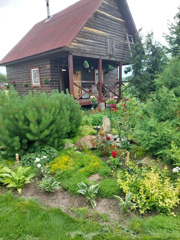 Уютный дом на берегу реки