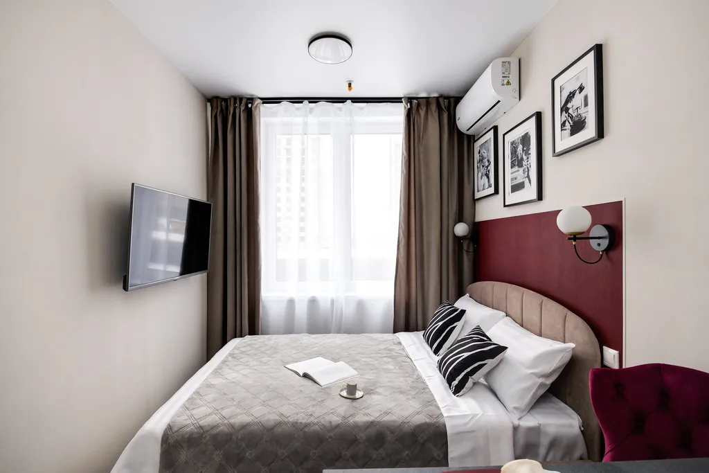 Квартира Квартира Стильная студия на ботаническом саду Bordo — Москва