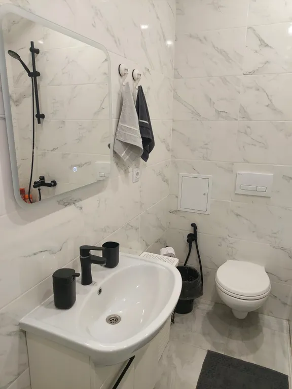 Комфортабельная двухкомнатная квартира в Зеленоградске, западный пляж