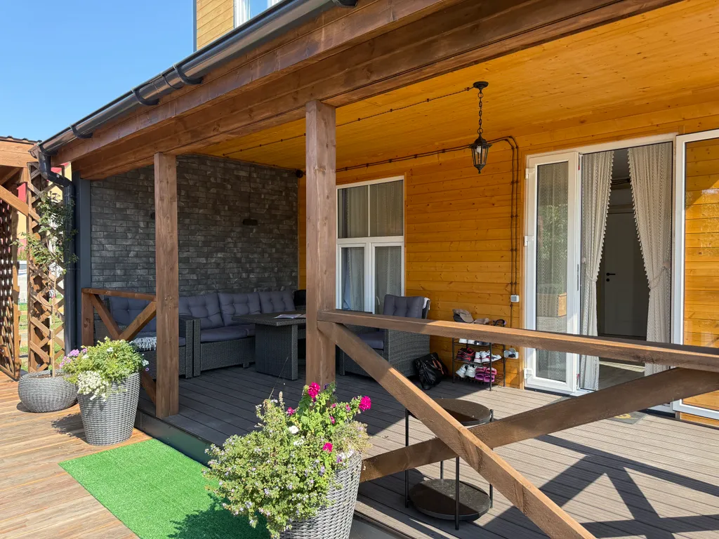 Барнхаус на балтийской косе у моря