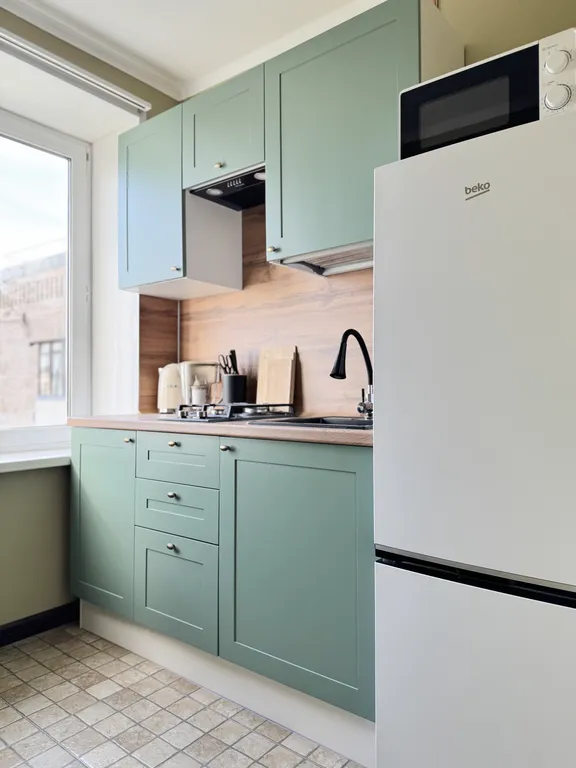 Квартира Светлая квартира с новым ремонтом и кондиционером в центре у метро — Москва