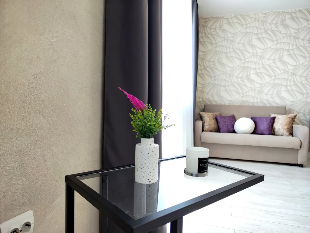 Квартира с видом на реку и горы