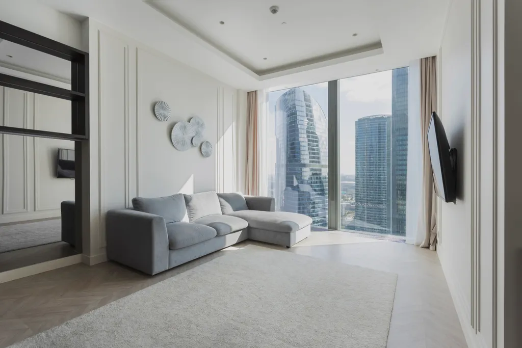 Квартира Лаконичный и стильный апартамент с видом на сити — аренда посуточно в Москва