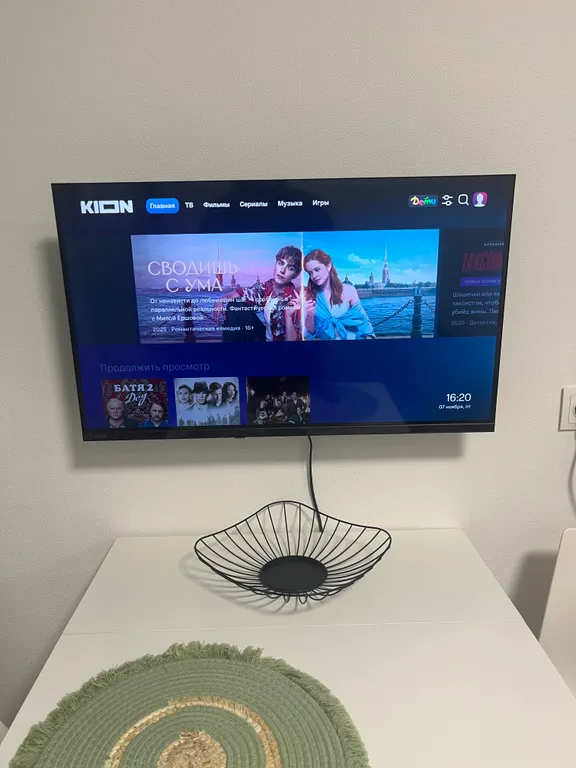 Видовая однокомнатная квартира студия