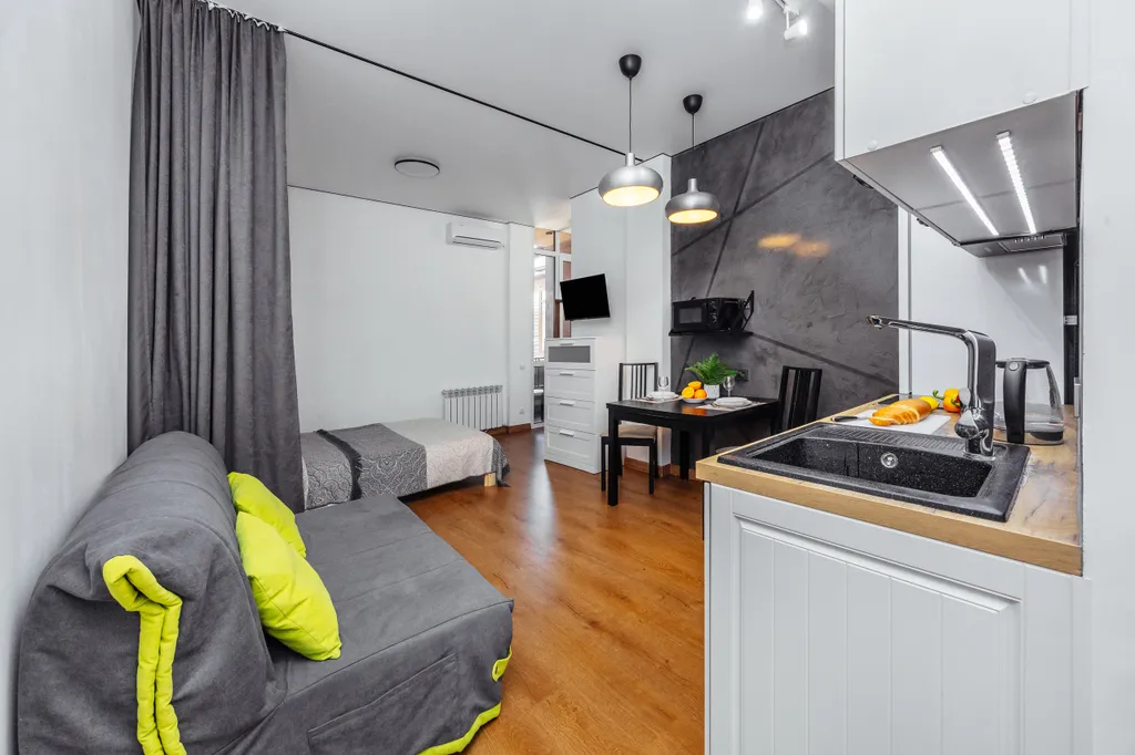 Квартира Квартира Светлая студия у моря — Сириус