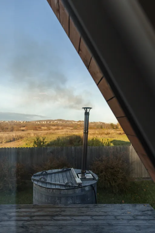 Лиса в шалаше в Тайцах