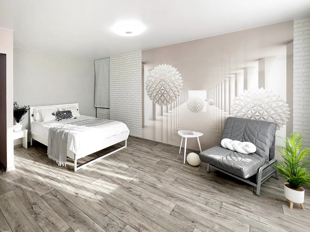 Уютная светлая теплая студия в самом центре города