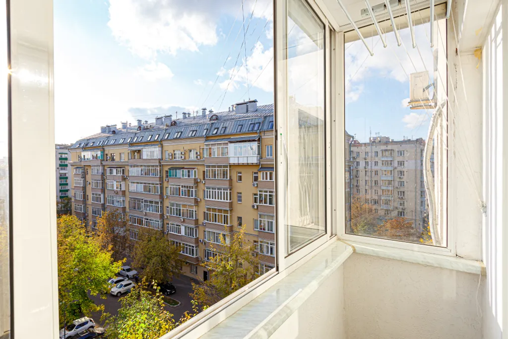 Квартира Квартира с красивым видом из окна в 10 минутах до Лужников — Москва