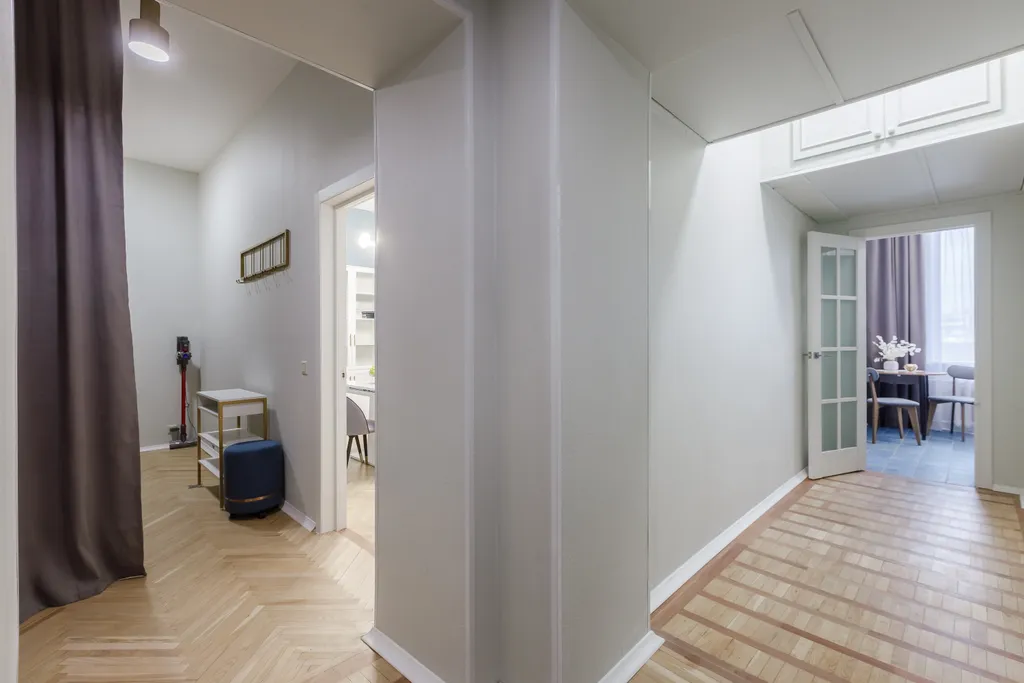 Квартира Сталинская трехкомнатная квартира Синий Кит — Москва