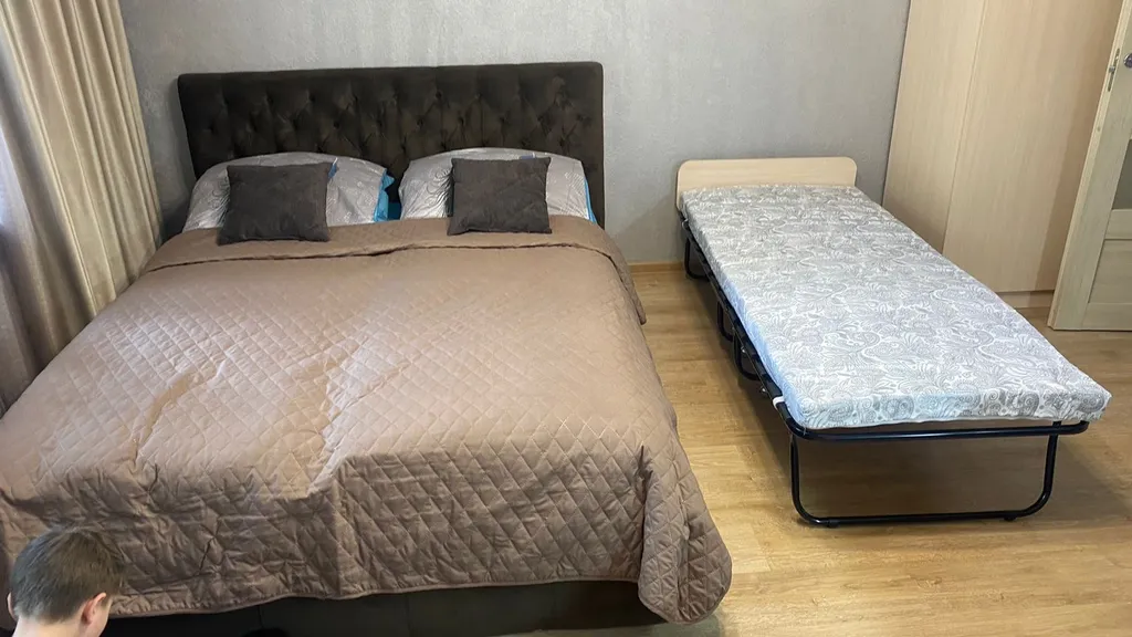 Квартира Квартира Студия у метро Ладожская для 2+1 гостей — Санкт-Петербург