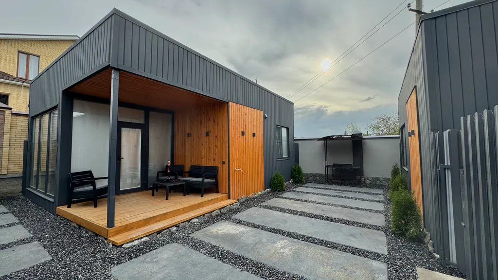 Уютный дом с крытым бассейном