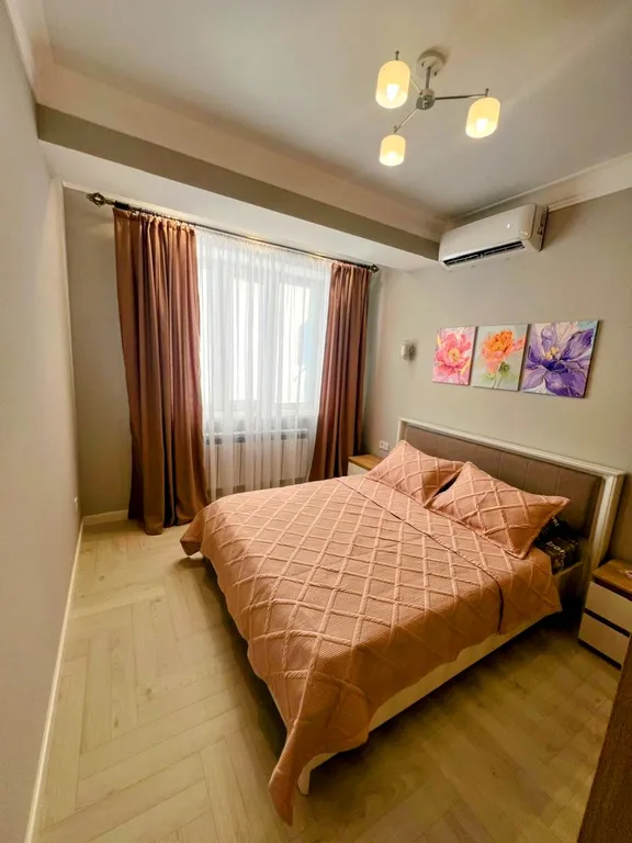 Уютная квартира с дизайнерским ремонтом в 15 минутах от моря