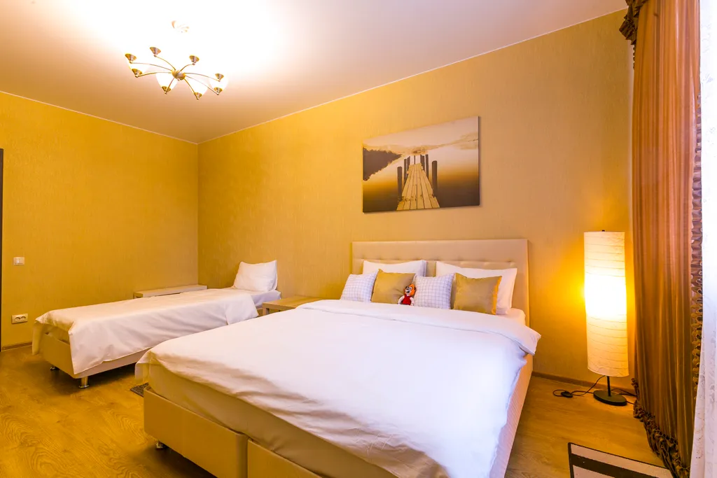 Комфорт и уют в двухкомнатной квартире на тихой улице