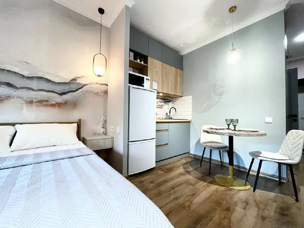 Уютные апартаменты-студия в центре города