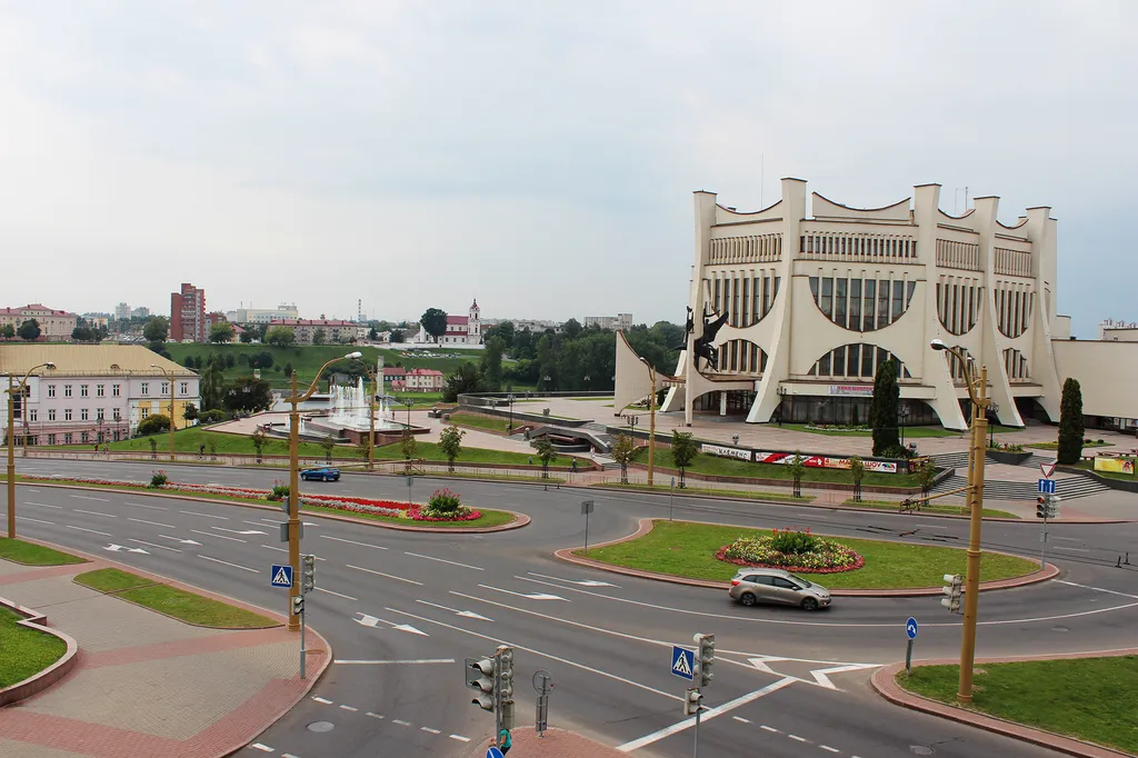 Апартамент в центре Гродно с видом на город