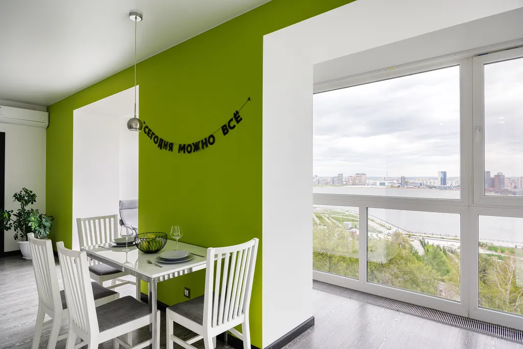 Семейная квартира «Городская панорама» с потрясающим видом на город