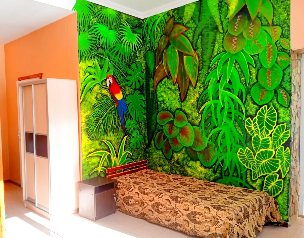 Квартира Квартира Трёхместный номер сафари с двумя дополнительными местами, с отдельным входом — Голубицкая