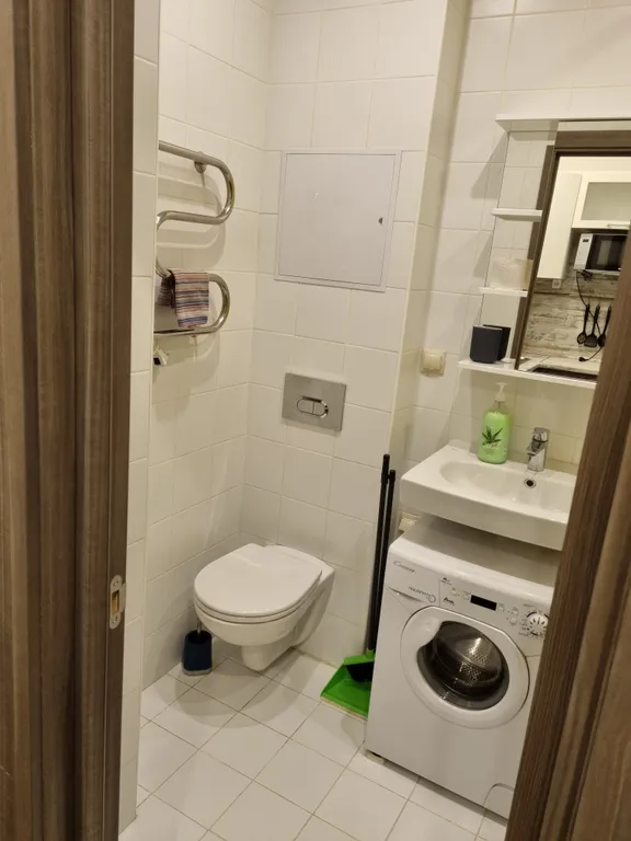 Студия с ванной