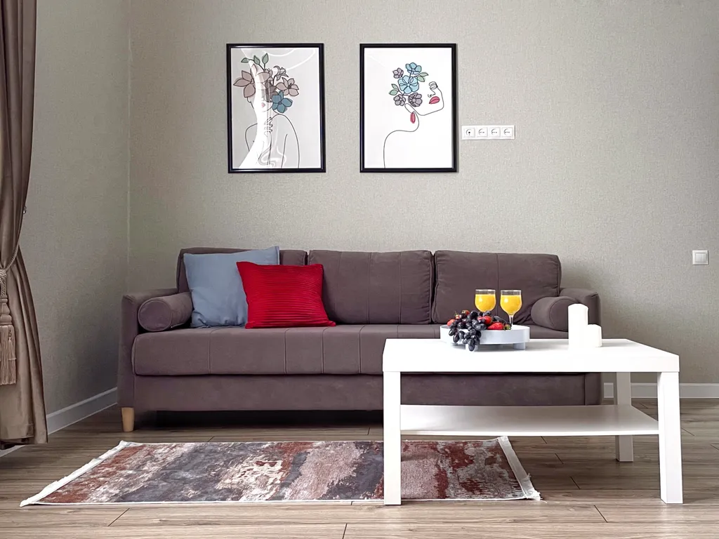 Двухкомнатная квартира у озера бесконтактное заселение. Поддержка 24/7