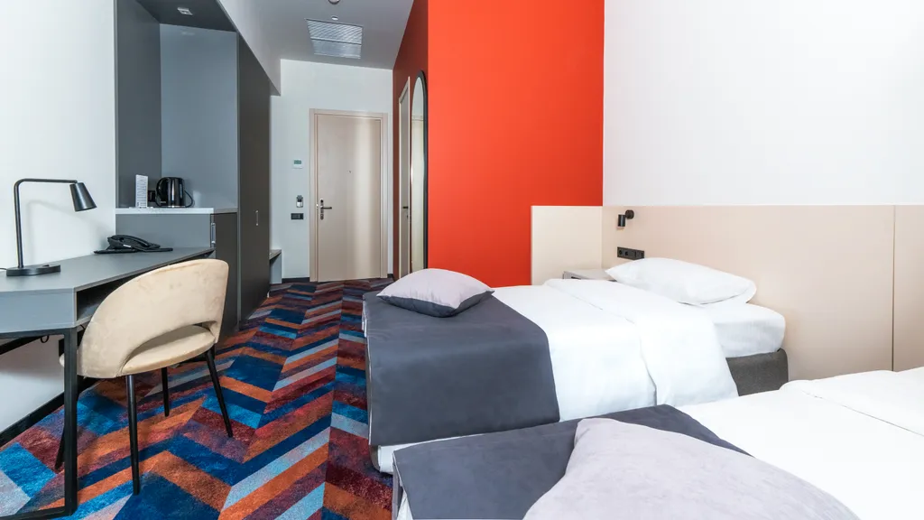 Квартира Квартира Комфорт 1 двуспальная или 2 односпальные кровати 300 м метро Таганская — Москва