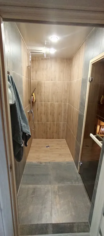 Семейный уютный домик с сауной и купелью