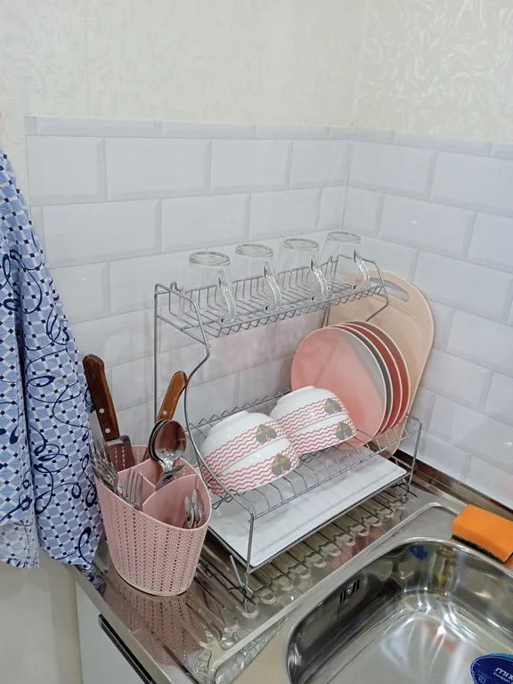 Просторная студия рядом с монастырем в новом доме