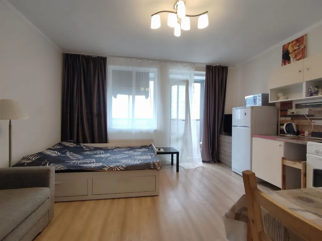 Квартира Большая студия — аренда посуточно в Мурино