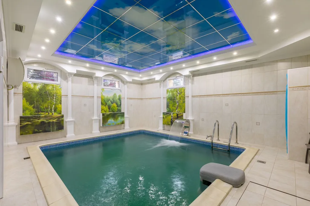 Коттедж с бассейном — аренда посуточно в Чехов