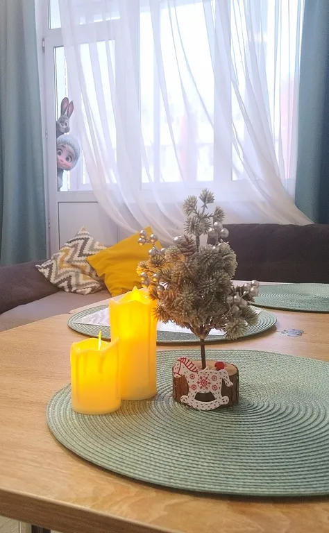 Теплая и уютная квартира