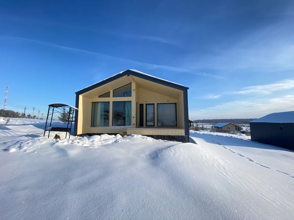 Стильный барнхаус в тихом месте