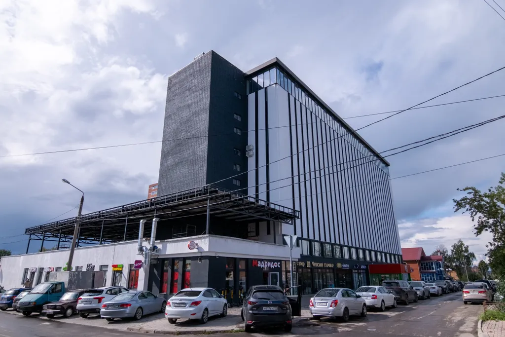 Двухуровневая студия с стильным современным ремонтом