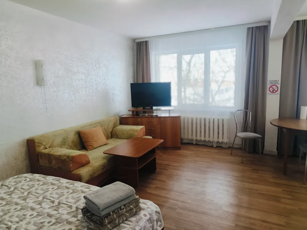 Квартира-студия с новым евроремонтом — аренда посуточно в Саянск