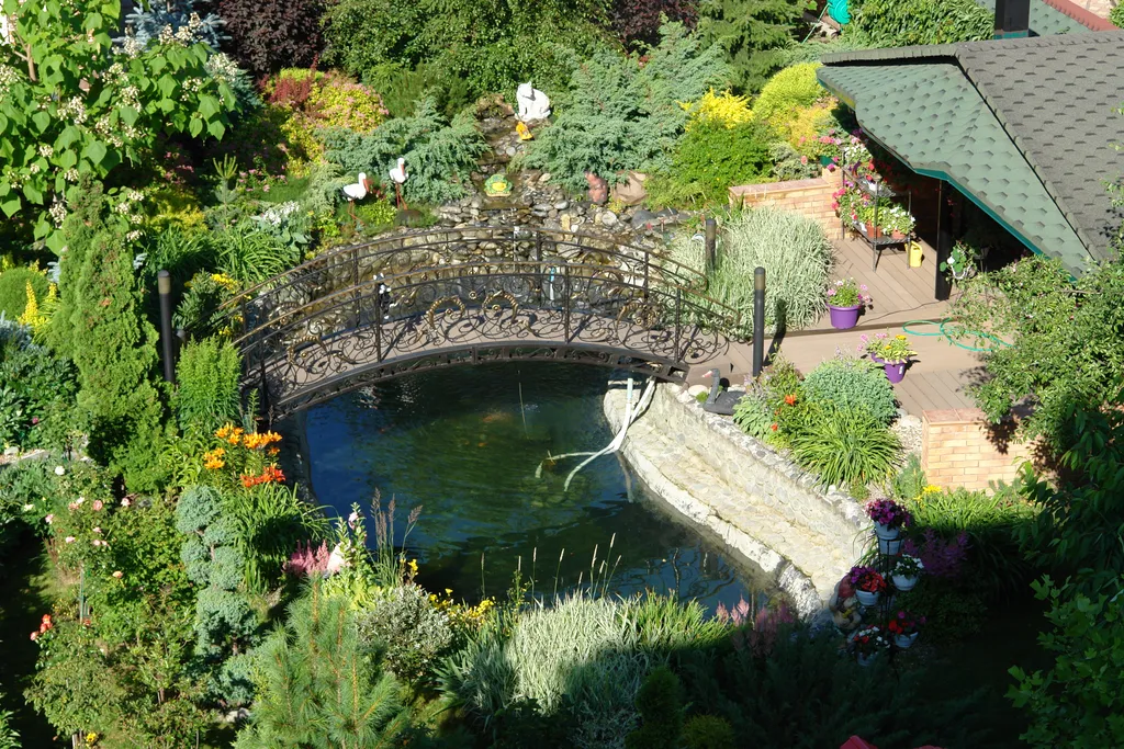 Дом в ботаническом саду