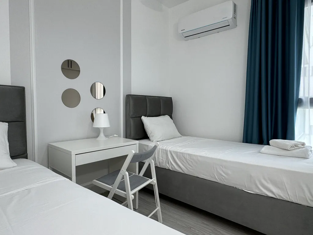 Просторные апартаменты на берегу моря