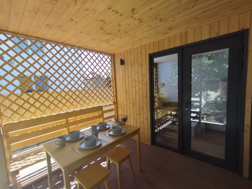 Тини хаус уютный домик на море