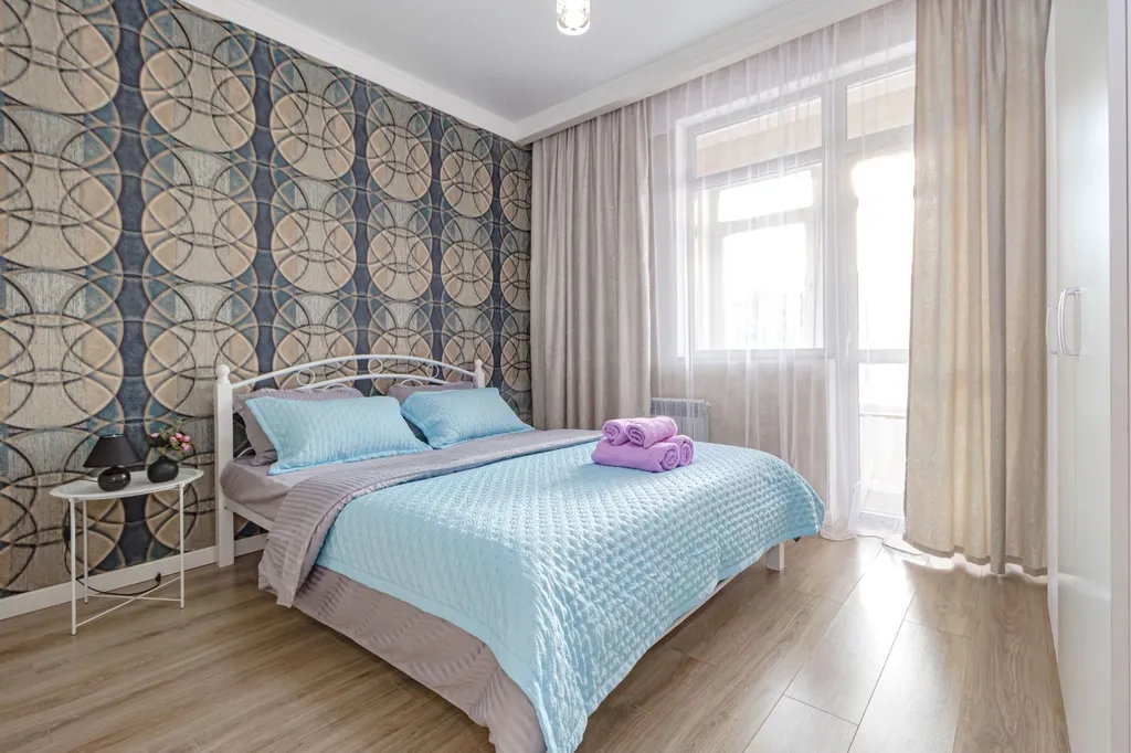 Квартира Современная евродвушка рядом с Пирамидой — Highvill Ishim — аренда посуточно в Астана (Нур-Султан)