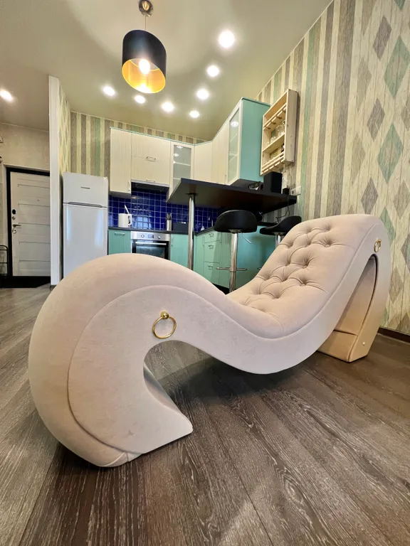 Уютная квартира с тантра-креслом в жк 31 квартале на берегу реки