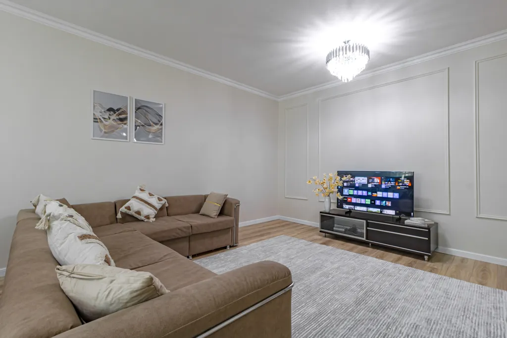 Светлая и уютная квартира в центре города с прекрасным видом